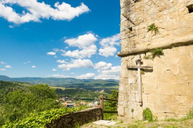 The infinite faith in the valley of Casentino, Tuscany