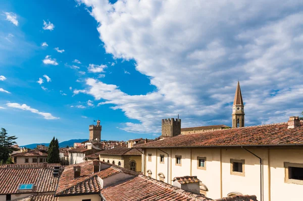 Arezzo view from — Stock Photo, Image