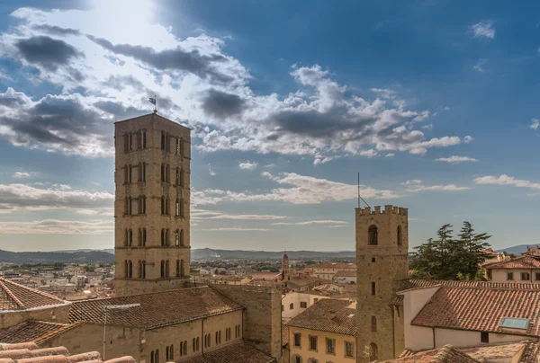 Arezzo view from — Stock Photo, Image