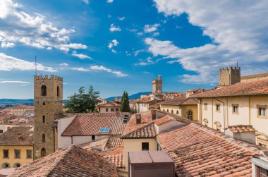 Arezzo view from clipart