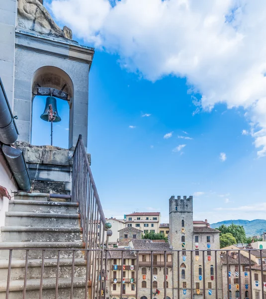 Arezzo view from — Stock Photo, Image
