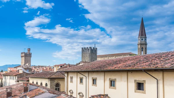 Arezzo widok z — Zdjęcie stockowe
