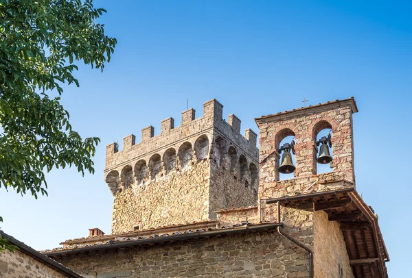 Gargonza Castle, a medieval village in Monte San Savino, Italy — Stock Photo, Image