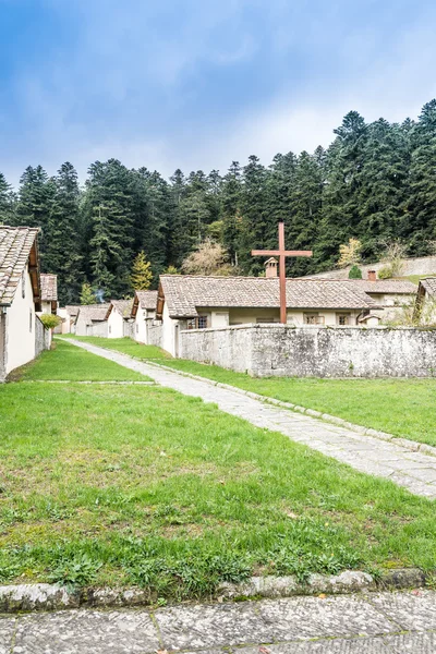Kloster Camaldoli in der Toskana — Stockfoto