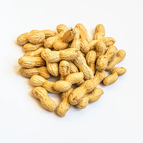 Sušené arašídy v detailním — Stock fotografie