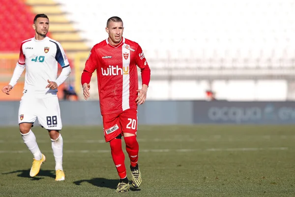 Italië Monza Januari 2021 Antonino Barilla Monza Midfielder Het Middenveld — Stockfoto