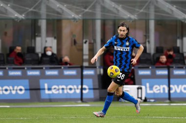 İtalya, Milan, 26 Ocak 2021: Matteo Darmian (İç defans oyuncusu), FC INTER - AC MILAN, QF Coppa Italia 2020-2021, San Siro Stadyumu