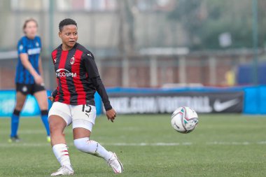 İtalya, Milan, 28 Mart 2021: Rafiloe Jane (Milan orta saha oyuncusu) ikinci yarıda FC INTER - AC MILAN, Serie A 2020-2021, Interello