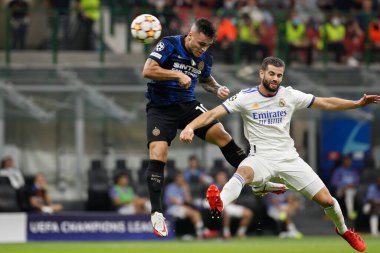 İtalya, Milan, 15 Eylül 2021: FC INTER vs REAL MADRID, Şampiyonlar Ligi maçı, San Siro Stadyumu