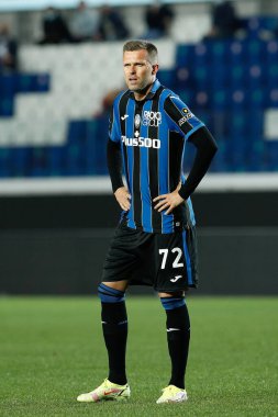 İtalya, Bergamo, 21 Eylül 2021: Josip Iliciç (Atalanta forvet) ATALANTA - SASSUOLO, Serie A 2021-2022 Gün 5, Gewiss Stadyumu,