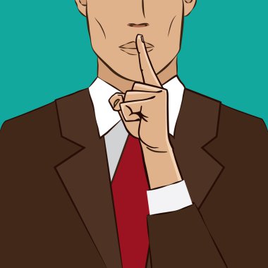 El işareti sessizlik