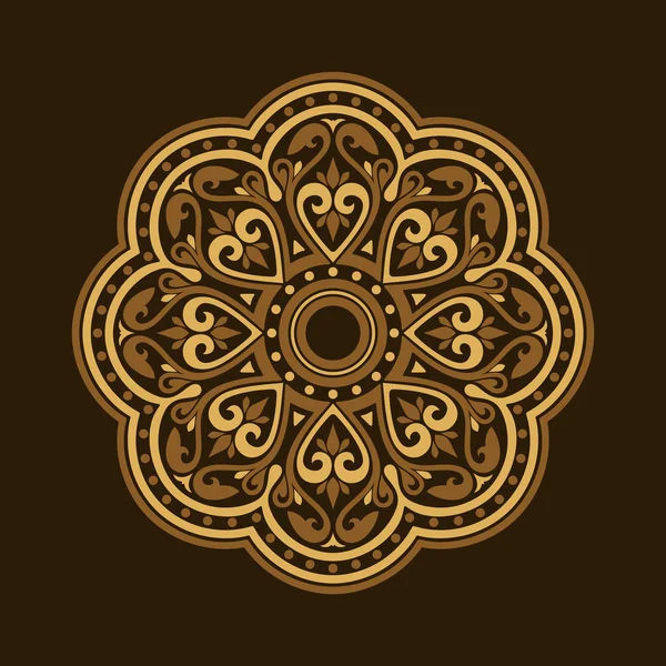 Karanlık bir arka plan karşı çiçek öğeleri