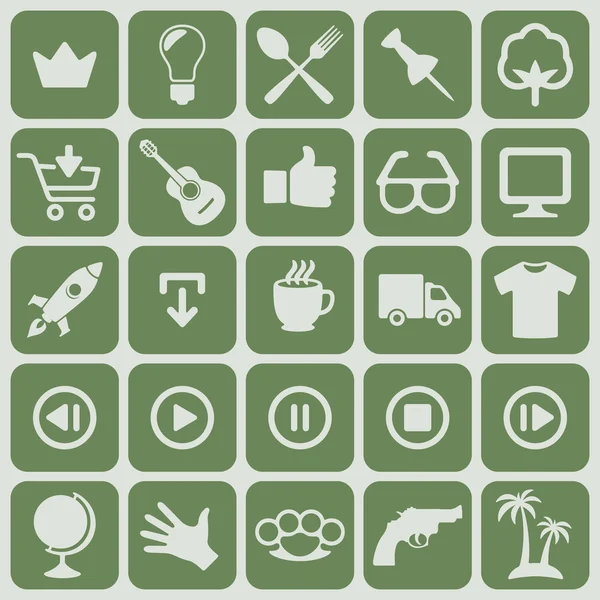 Lüzumlu vektör simgeler