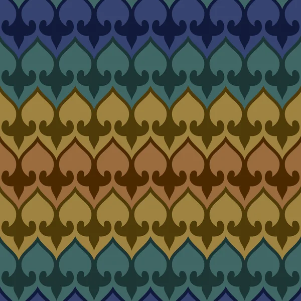 oryantal sorunsuz vektör desen