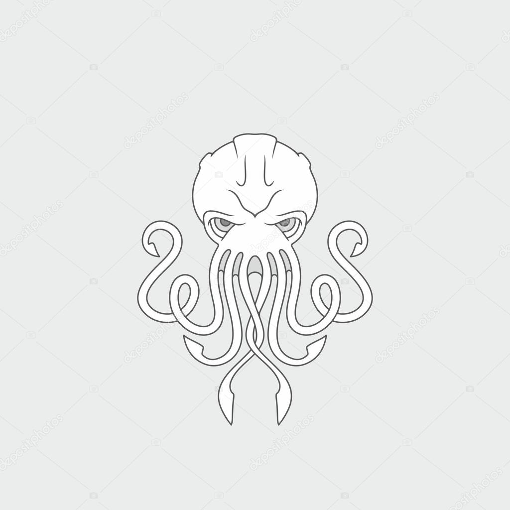 Octopus vector illustration