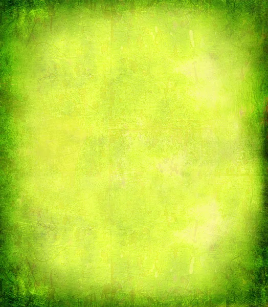 Fondo abstracto pintado Amarillo pared verde —  Fotos de Stock