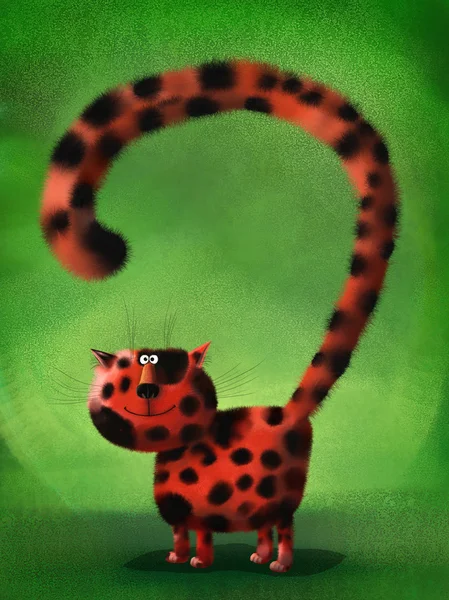 Gato de color leopardo . — Foto de Stock