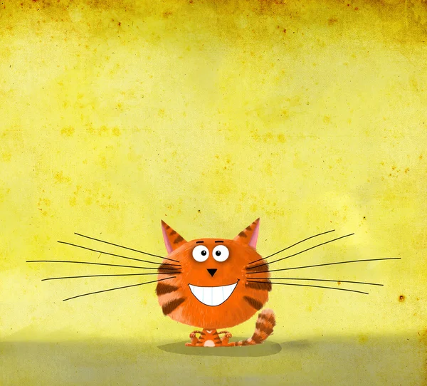  Little Kitten with Tiger's Stripes