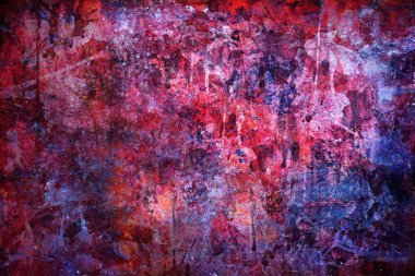 BG 108 kağıt kırmızı mavi renklerde boyanmış