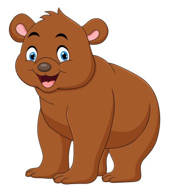 Şirin Ayı Hayvan vektör çizimi