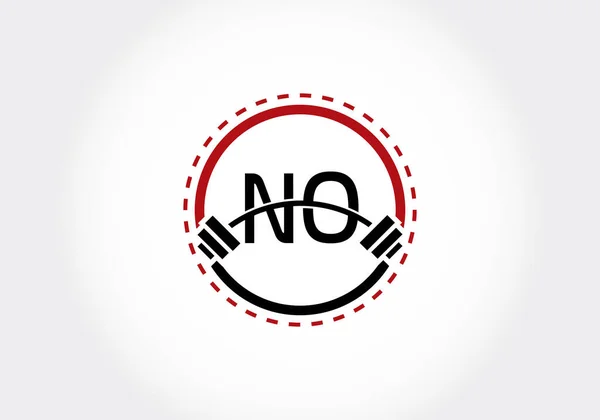 Inicial Letra Alfabeto Con Una Barra Diseño Del Logotipo Del — Vector de stock