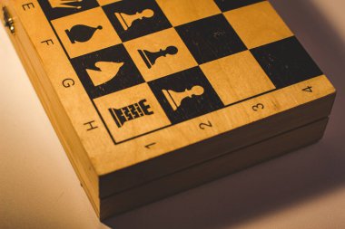 Satranç tahtası ve satranç taşları