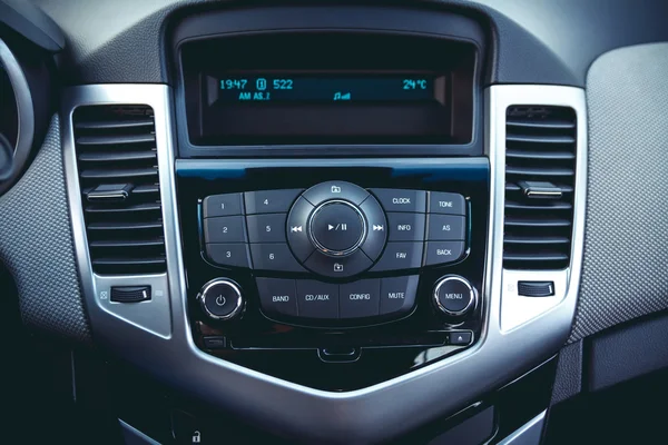 Car dashboard. Modern interior design — Stock Photo, Image