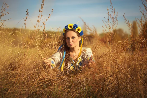 Ukrajinská žena — Stock fotografie