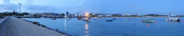 Pescadores Manhã Cedo Preparando Para Pescar Porto Struisbaai África Sul — Fotografia de Stock