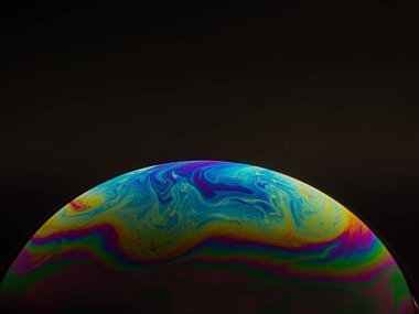 Kabarcık sabun renkli fotoğraf