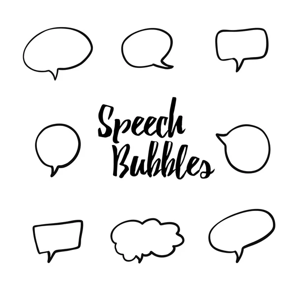 El Çizimi Konuşma Baloncukları Ayarları. 