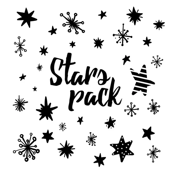 Yıldız çizim seti el. 