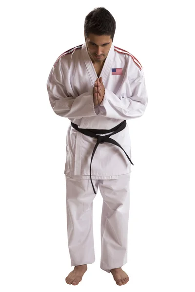 Amerikanischer Judokämpfer — Stockfoto