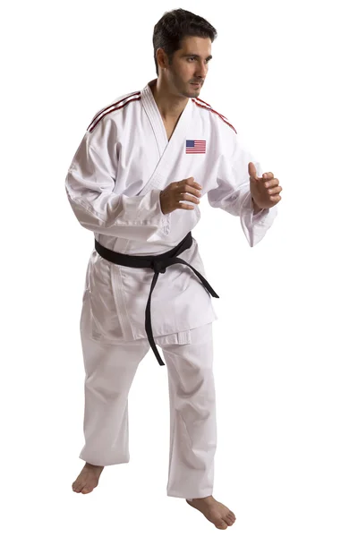 Amerikanischer Judokämpfer — Stockfoto