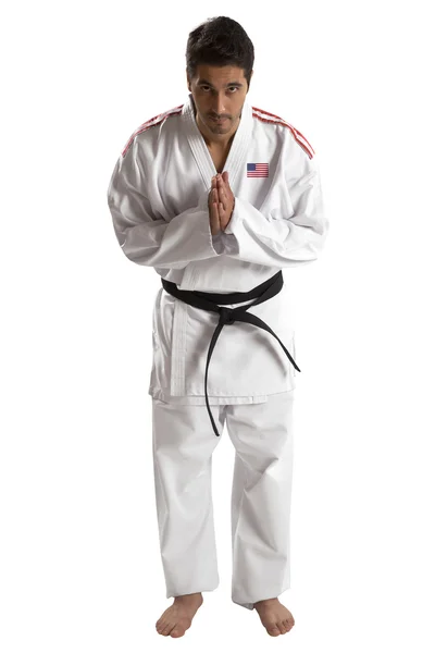 Amerikanska judo kämpe — Stockfoto