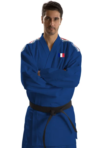 Franska judo kämpe — Stockfoto