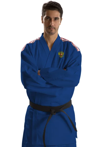 Combattente judo russo — Foto Stock