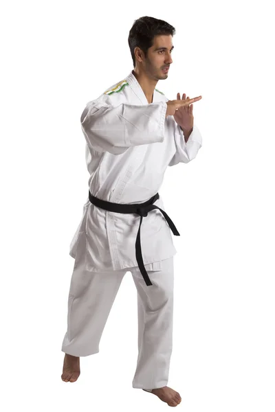 Judo fighter from Brazilian country. — Stock Photo, Image