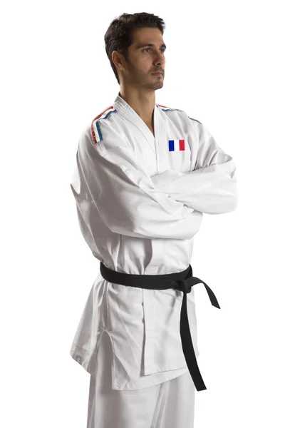 Franska judo kämpe — Stockfoto