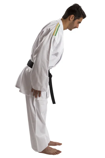 Judo-Kämpfer aus Brasilien. — Stockfoto