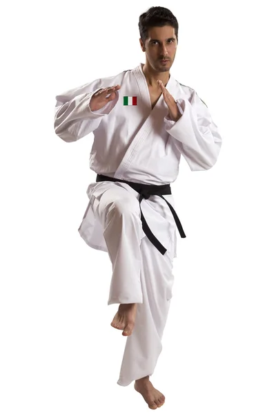 Judoca italiana — Fotografia de Stock