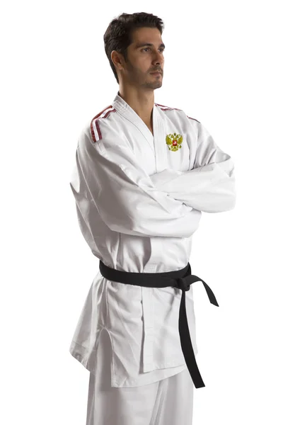 Russian judo fighter — Stock Photo, Image