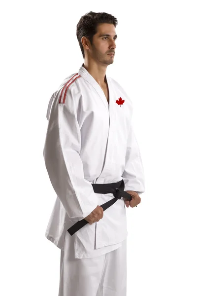 Judo canadense lutador — Fotografia de Stock