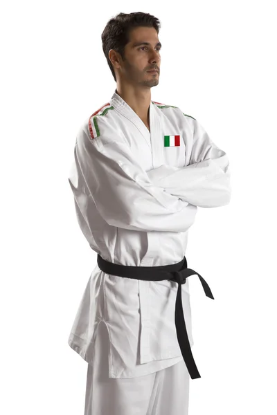 Combattente judo francese — Foto Stock