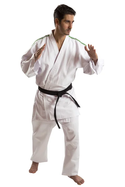 Judo fighter from Brazilian country. — Stock Photo, Image