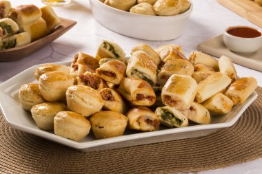 Karışık Brezilyalı snack.