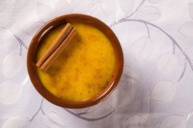 Mısır Curau - yeşil Mısır - lezzetli ve ucuz tipik gıda - typi