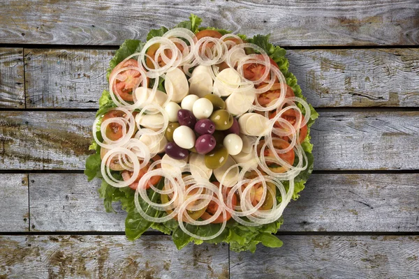 Verse groente mix salade — Stockfoto