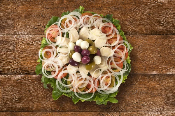 Ensalada de mezcla de verduras frescas —  Fotos de Stock