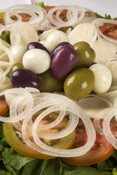 Ensalada de mezcla de verduras frescas —  Fotos de Stock